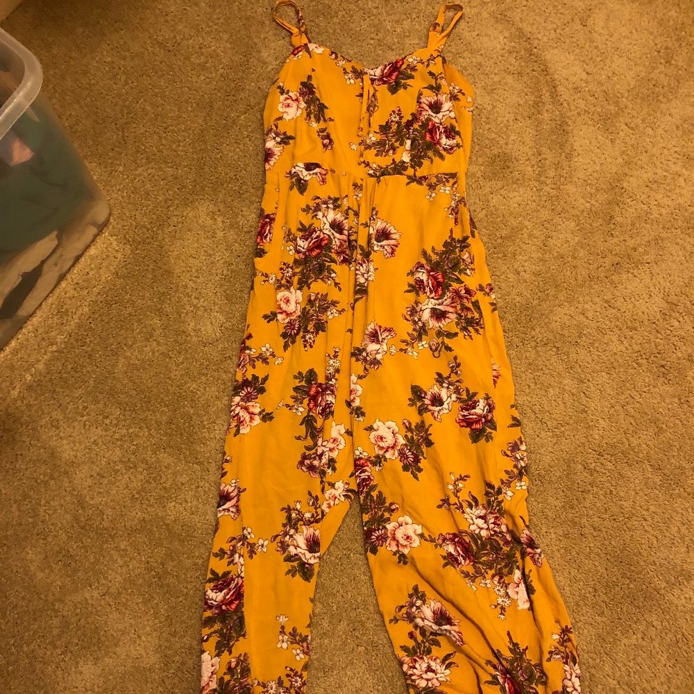 Floral jumpsuit